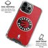 NBA Toronto Raptors Distressed iPhone 15 Pro Clear Case